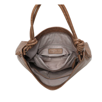 INES DELAURE - Soft tote bag carried on the shoulder or crossed