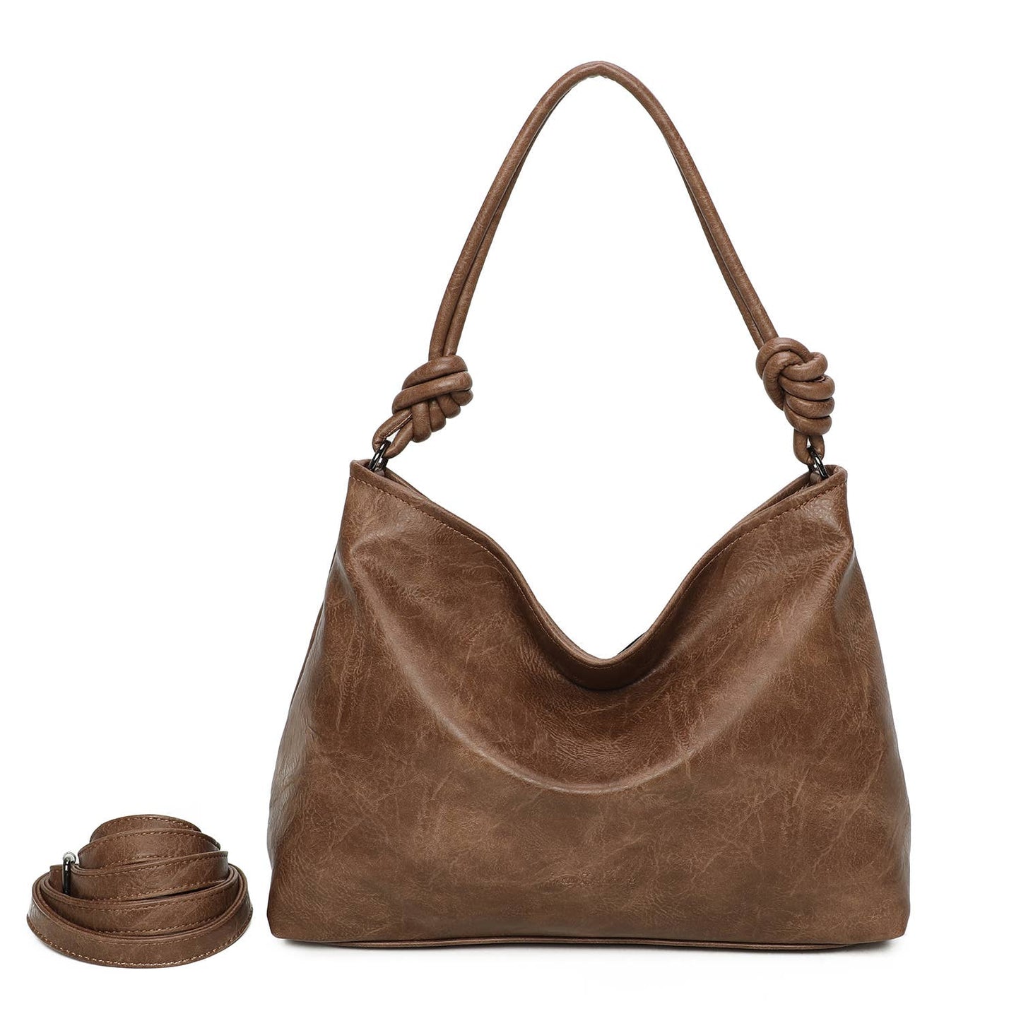 INES DELAURE - Soft tote bag carried on the shoulder or crossed