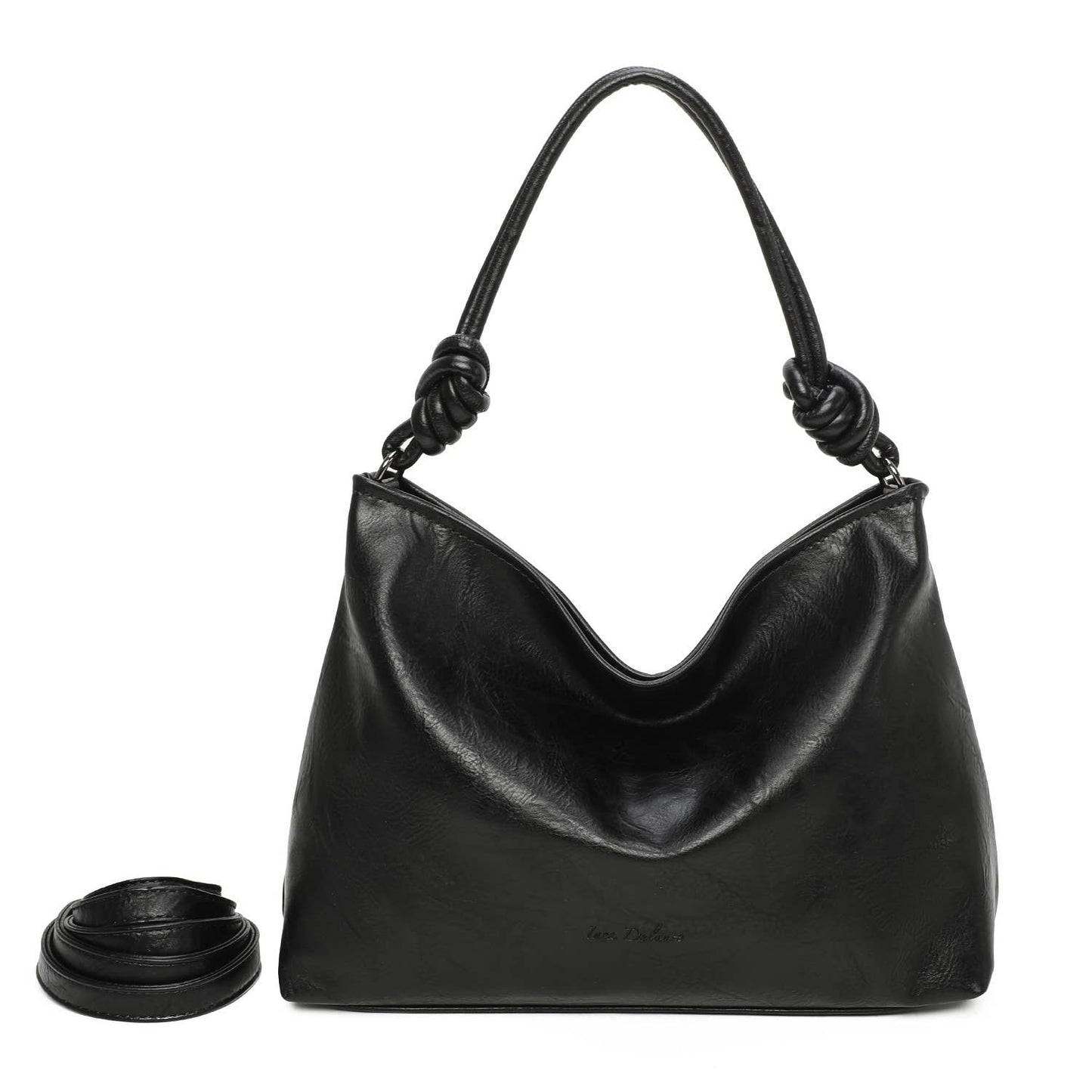 INES DELAURE - Soft tote bag carried on the shoulder or crossed