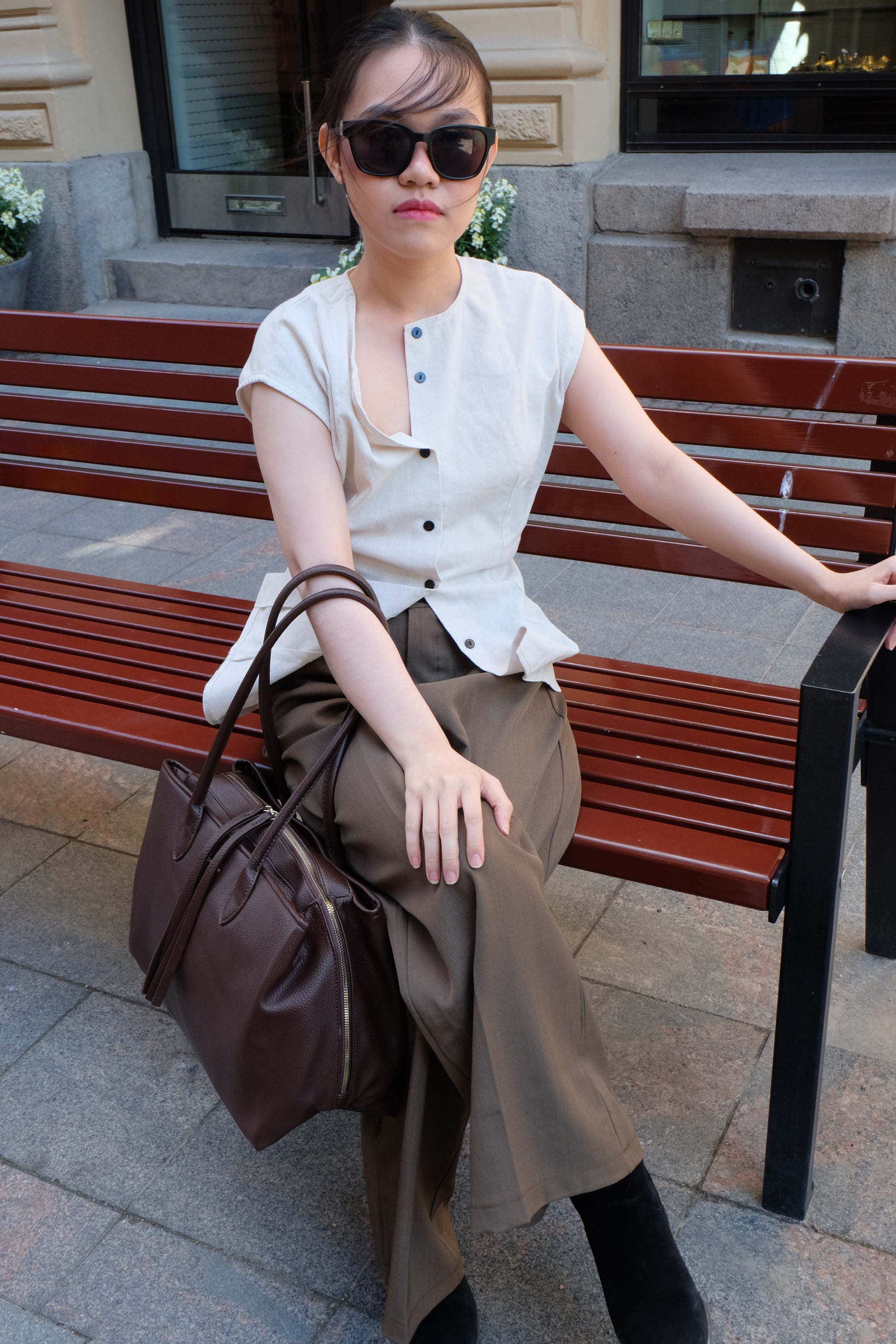 Brown